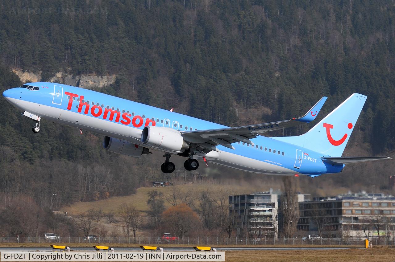 G-FDZT, 2011 Boeing 737-8K5 C/N 37248, Thomson