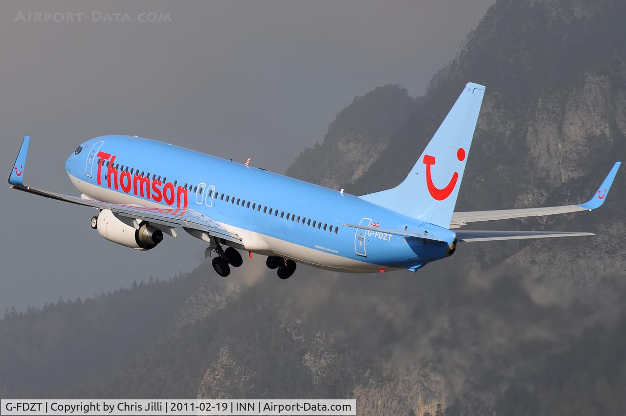 G-FDZT, 2011 Boeing 737-8K5 C/N 37248, Thomson