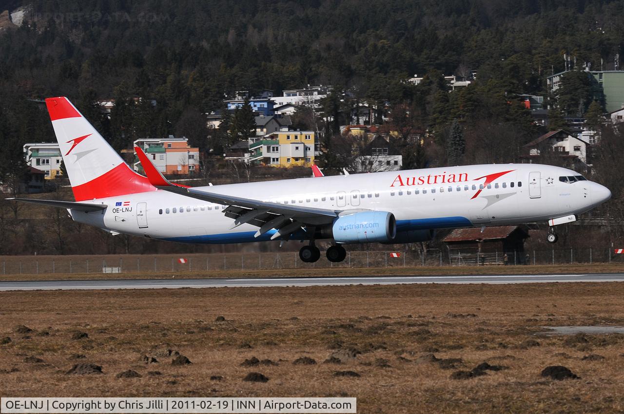 OE-LNJ, 1998 Boeing 737-8Z9 C/N 28177, AUA