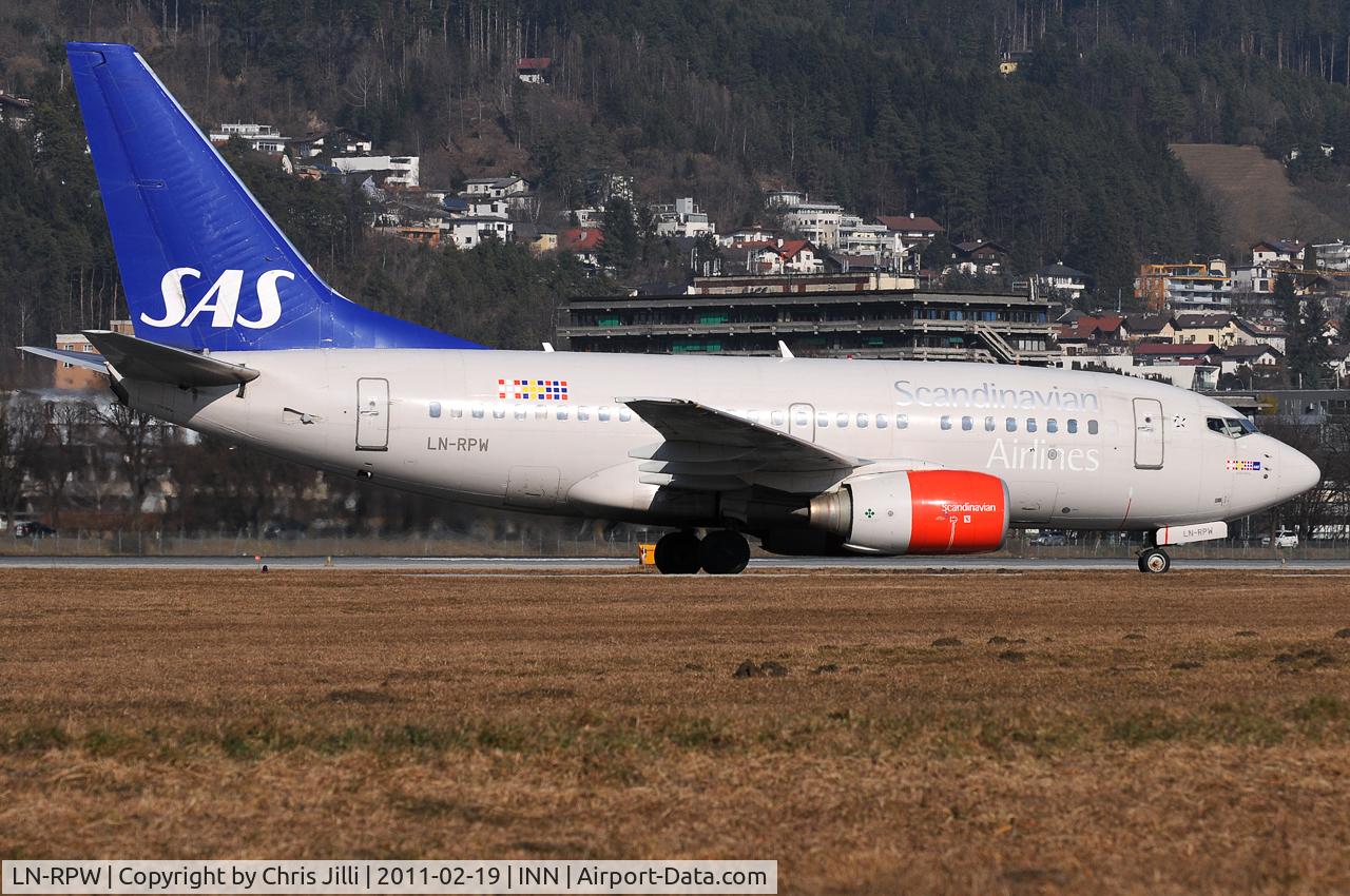 LN-RPW, 1999 Boeing 737-683 C/N 28289, SAS