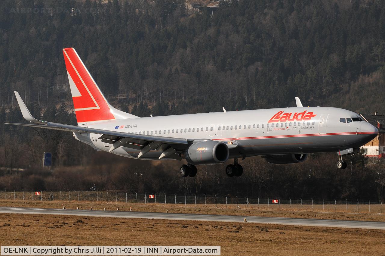OE-LNK, 1999 Boeing 737-8Z9 C/N 28178, Lauda
