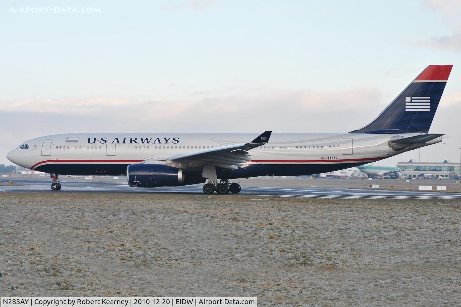 N283AY, 2009 Airbus A330-243 C/N 1076, Surprise visitor,diverted from Paris