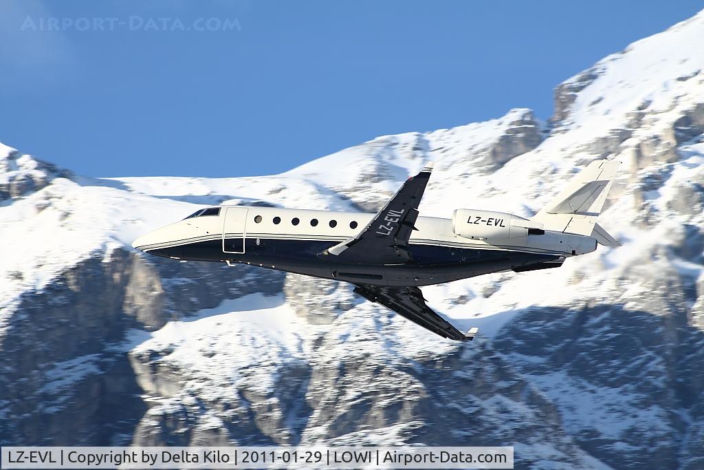 LZ-EVL, 2007 Israel Aircraft Industries Gulfstream 200 C/N 180, Private IAI Gulfstream G200 Galaxy