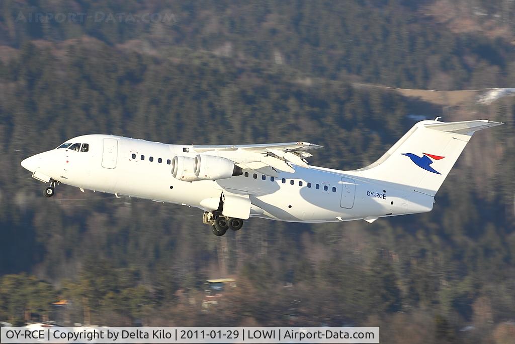 OY-RCE, 1993 British Aerospace Avro 146-RJ85 C/N E.2233, FLI [RC] Atlantic Airways, FI