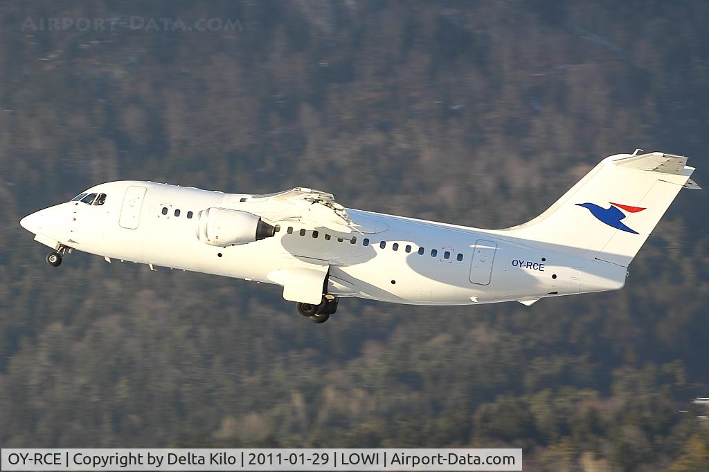 OY-RCE, 1993 British Aerospace Avro 146-RJ85 C/N E.2233, FLI [RC] Atlantic Airways, FI