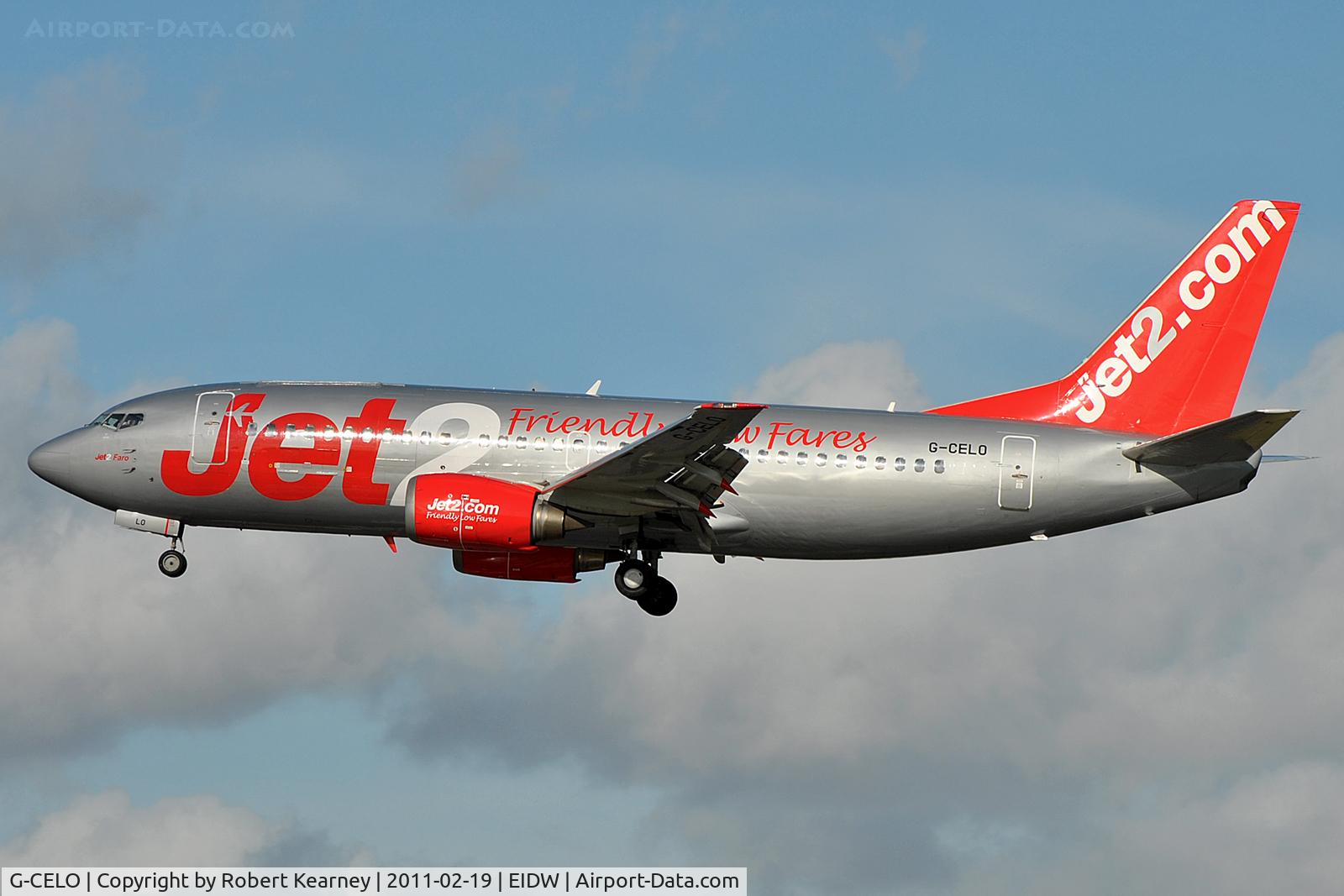 G-CELO, 1988 Boeing 737-33A(QC) C/N 24028, On short finals for r/w 28