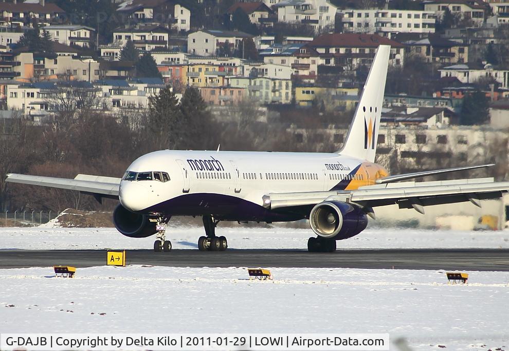 G-DAJB, 1987 Boeing 757-2T7 C/N 23770, MON [ZB] Monarch Airlines