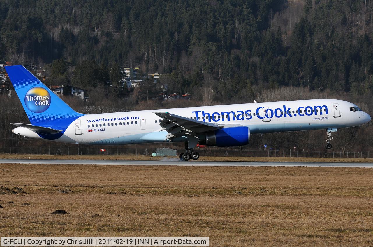 G-FCLI, 1995 Boeing 757-28A C/N 26275, Thomas Cook