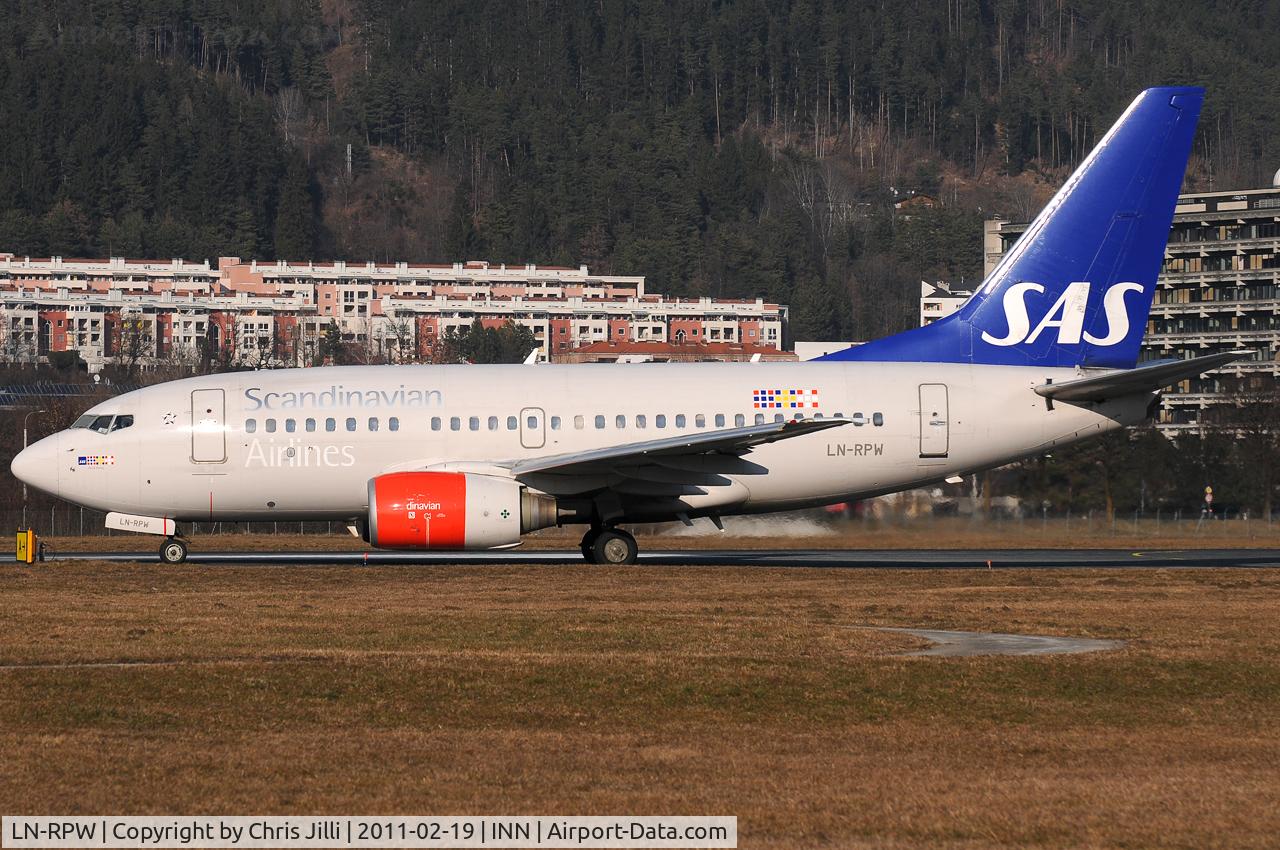 LN-RPW, 1999 Boeing 737-683 C/N 28289, SAS