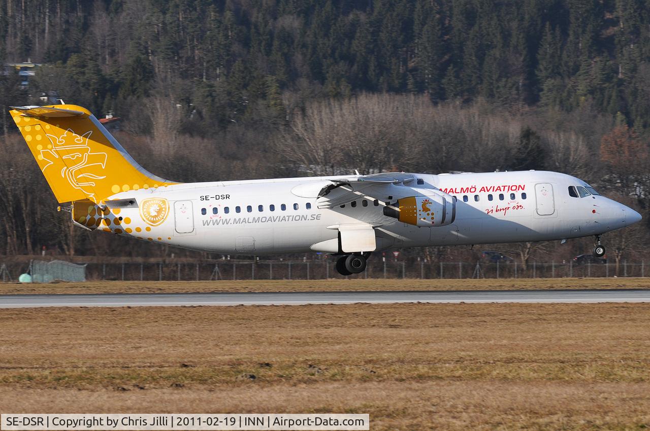 SE-DSR, 1994 British Aerospace Avro 146-RJ100A C/N E3244, Avro