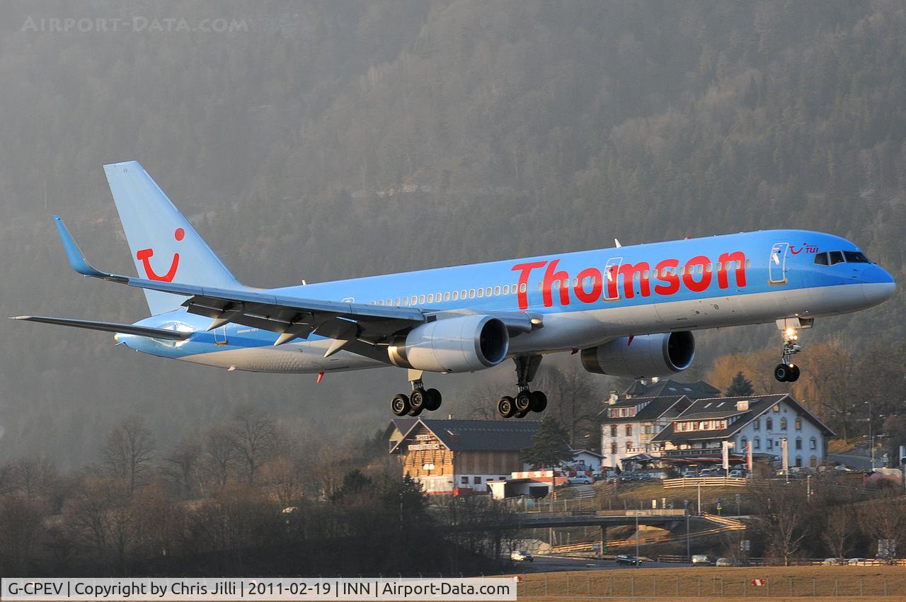G-CPEV, 1999 Boeing 757-236 C/N 29943, Thomson