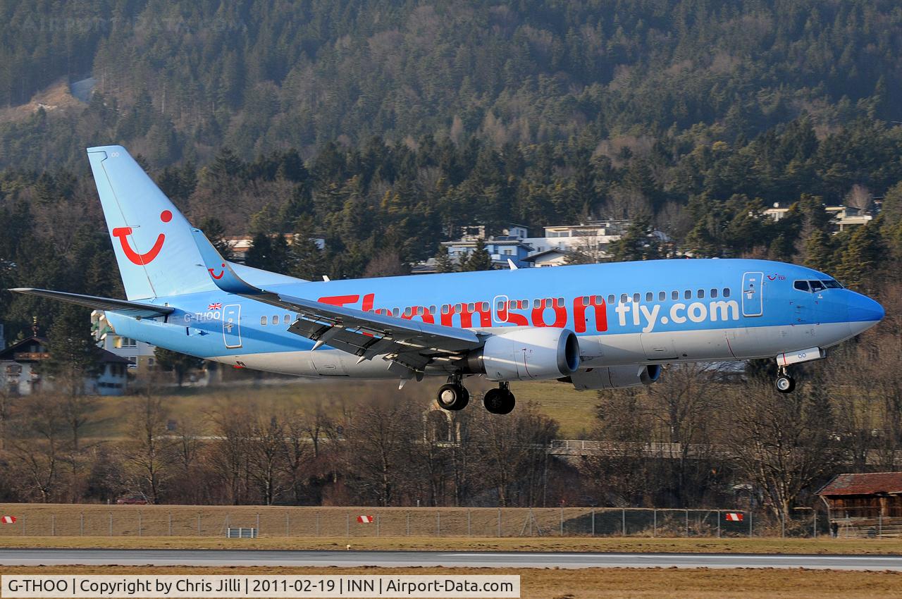G-THOO, 1998 Boeing 737-33V C/N 29335, Thomsonfly