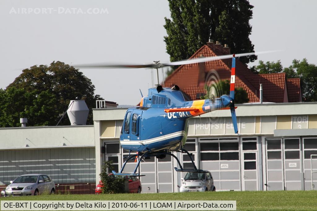 OE-BXT, Bell 206B JetRanger C/N 4441, Flight application place wien-Meidling Austria - Ministry of Interior