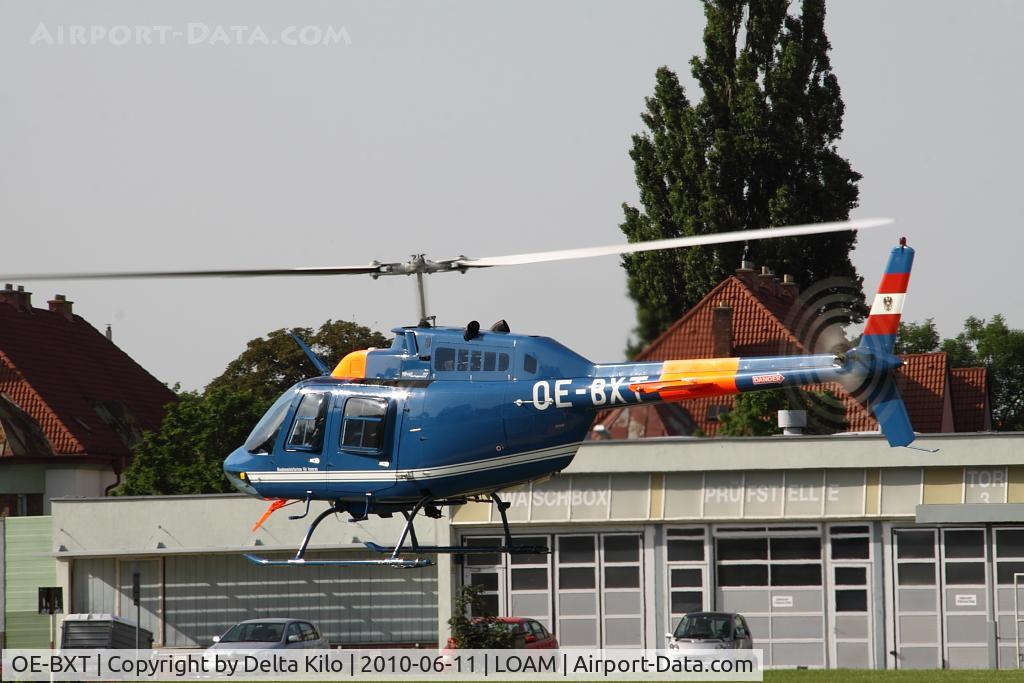 OE-BXT, Bell 206B JetRanger C/N 4441, Flight application place wien-Meidling Austria - Ministry of Interior