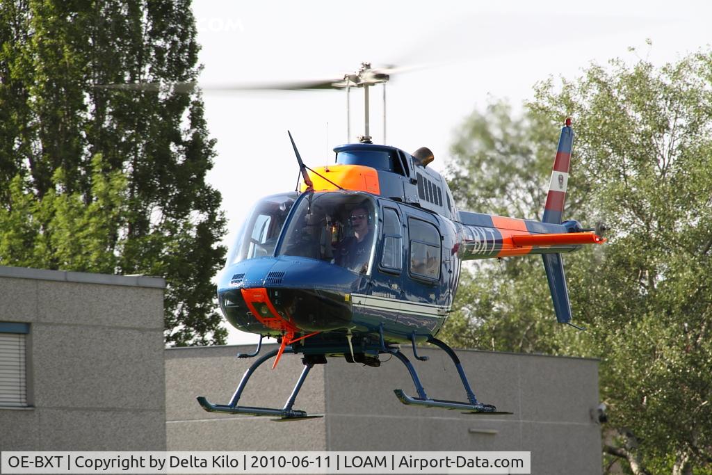 OE-BXT, Bell 206B JetRanger C/N 4441, Flight application place wien-Meidling Austria - Ministry of Interior