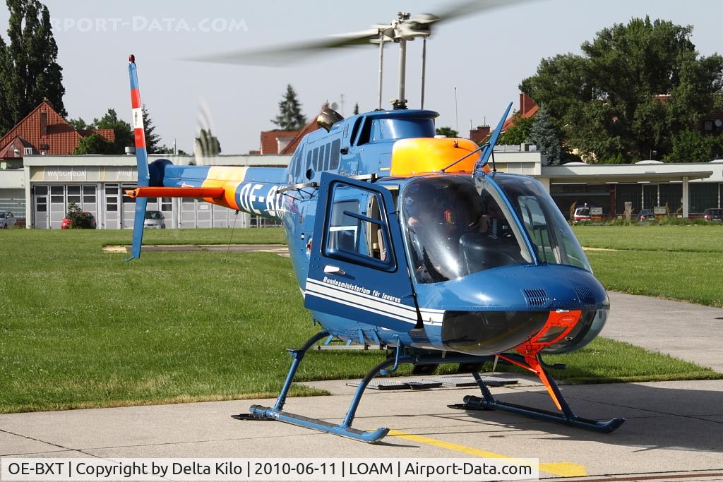 OE-BXT, Bell 206B JetRanger C/N 4441, Flight application place wien-Meidling Austria - Ministry of Interior