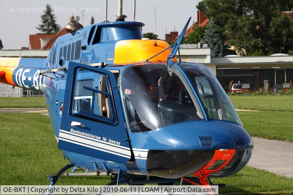 OE-BXT, Bell 206B JetRanger C/N 4441, Flight application place wien-Meidling Austria - Ministry of Interior