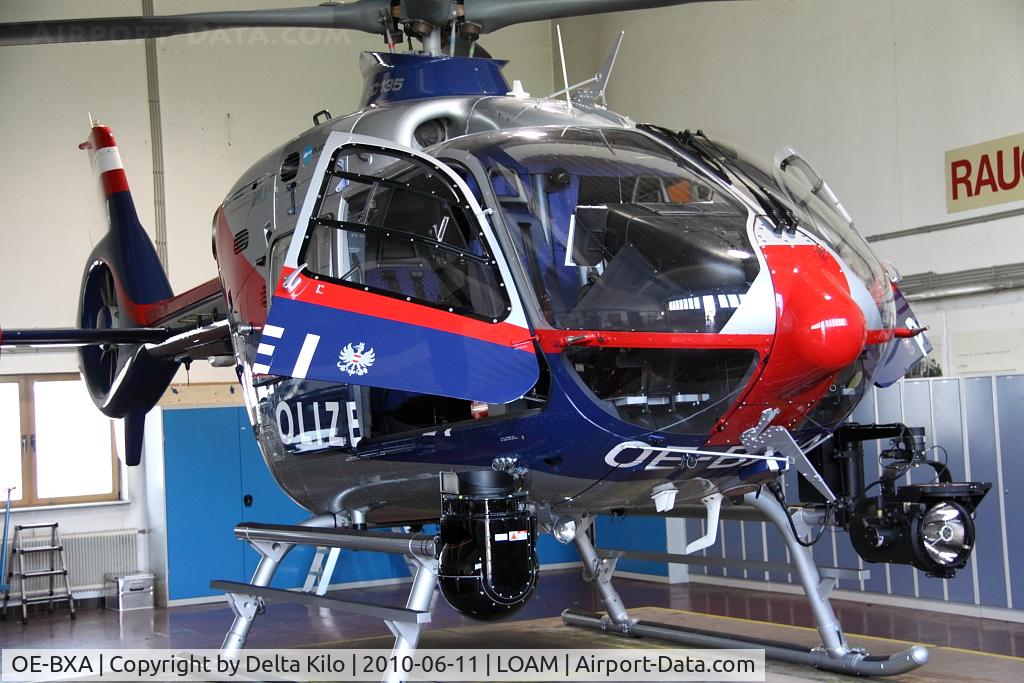 OE-BXA, 2009 Eurocopter EC-135P-2+ C/N 0779, Flight application place wien-Meidling Austria - Ministry of Interior