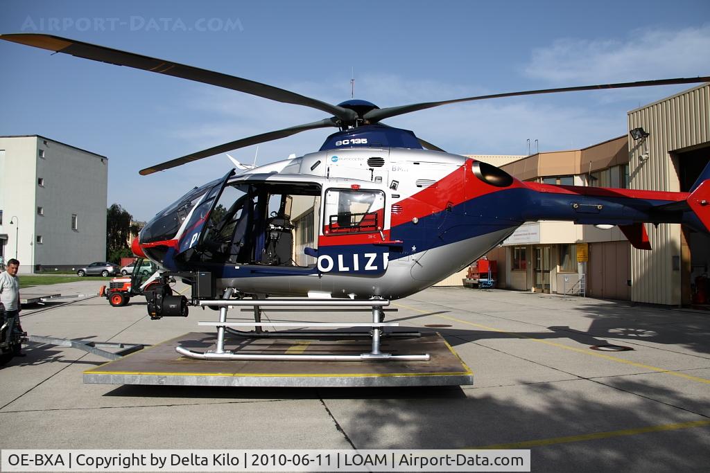 OE-BXA, 2009 Eurocopter EC-135P-2+ C/N 0779, Flight application place wien-Meidling Austria - Ministry of Interior