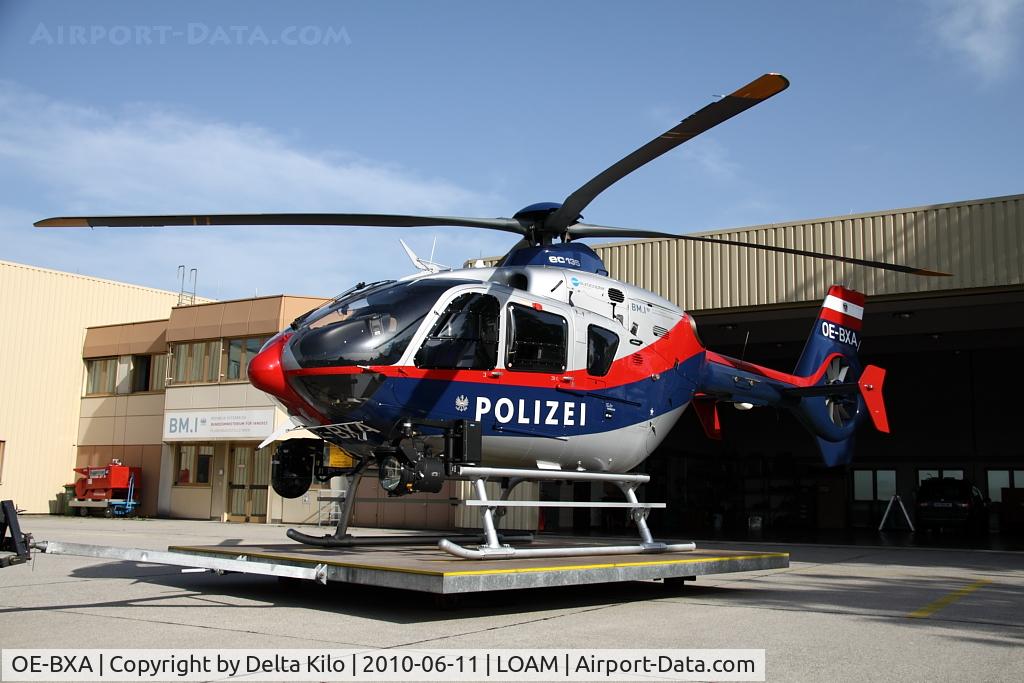 OE-BXA, 2009 Eurocopter EC-135P-2+ C/N 0779, Flight application place wien-Meidling Austria - Ministry of Interior