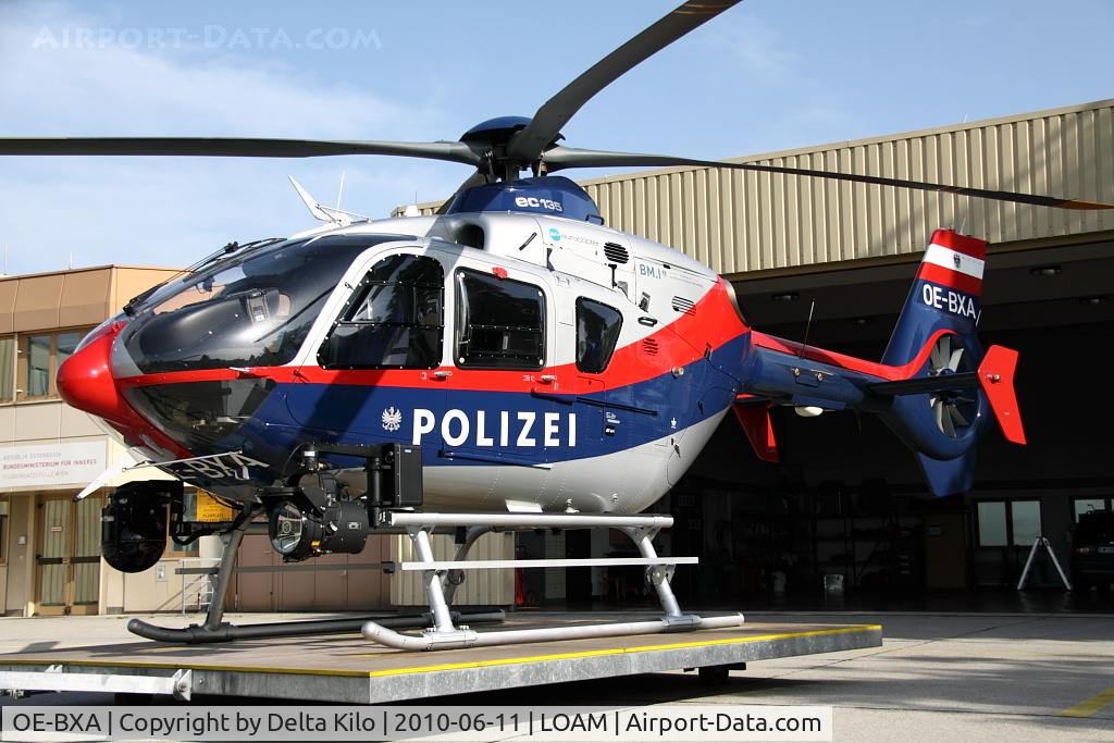 OE-BXA, 2009 Eurocopter EC-135P-2+ C/N 0779, Flight application place wien-Meidling Austria - Ministry of Interior