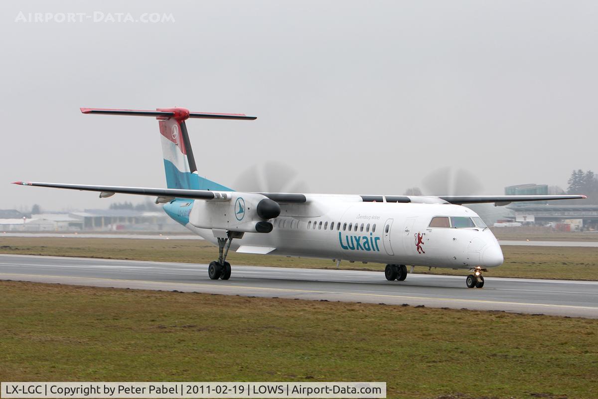 LX-LGC, 2007 De Havilland Canada DHC-8-402Q Dash 8 C/N 4162, SZG