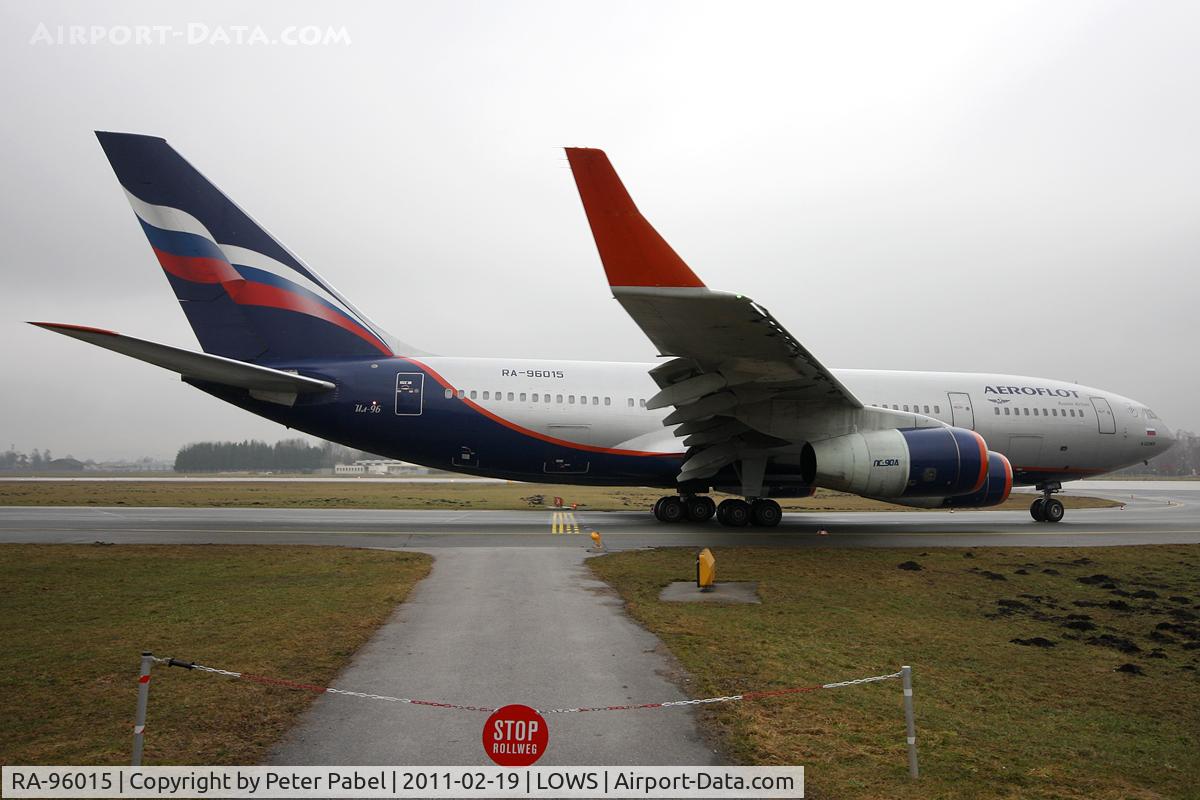 RA-96015, 1995 Ilyushin Il-96-300 C/N 74393201012, SZG