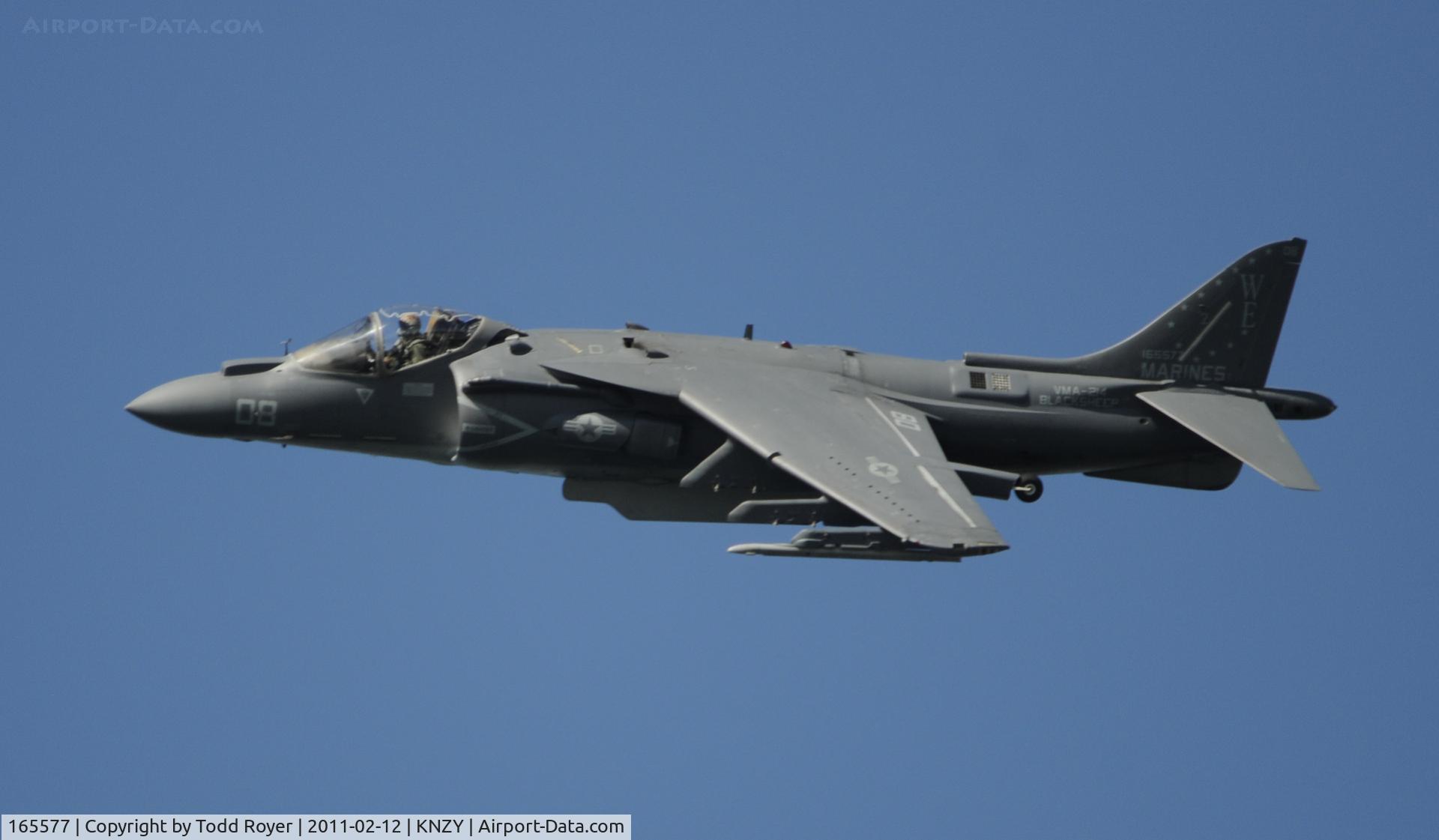 165577, McDonnell Douglas AV-8B Harrier II C/N 314, Centennial of Naval Aviation