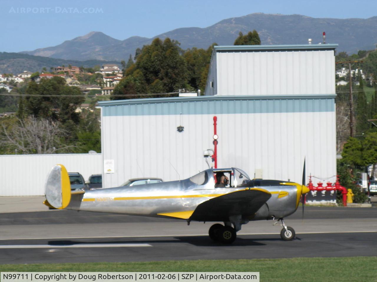 N99711, 1946 Erco 415D Ercoupe C/N 2334, 1946 ERCO Ercoupe 415-D, Continental O-200 100 Hp upgrade, takeoff roll Rwy 04