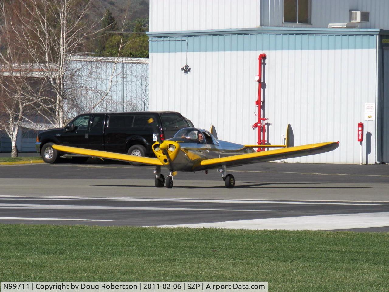 N99711, 1946 Erco 415D Ercoupe C/N 2334, 1946 ERCO Ercoupe 415-D, Continental O-200 100 Hp, taking the active