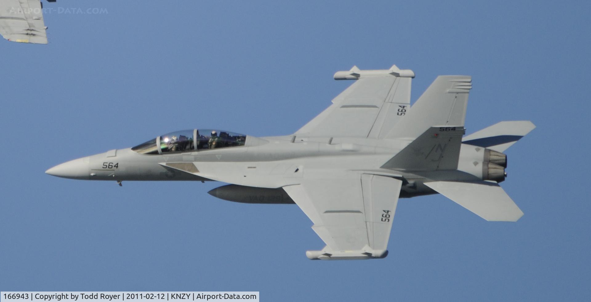 166943, Boeing EA-18G Growler C/N G-28, Centennial of Naval Aviation