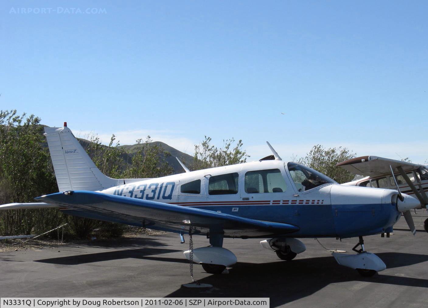 N3331Q, 1977 Piper PA-28-161 Warrior II C/N 28-7716148, 1977 Piper PA-28-161 WARRIOR II, Lycoming O-320-D3G 160 Hp