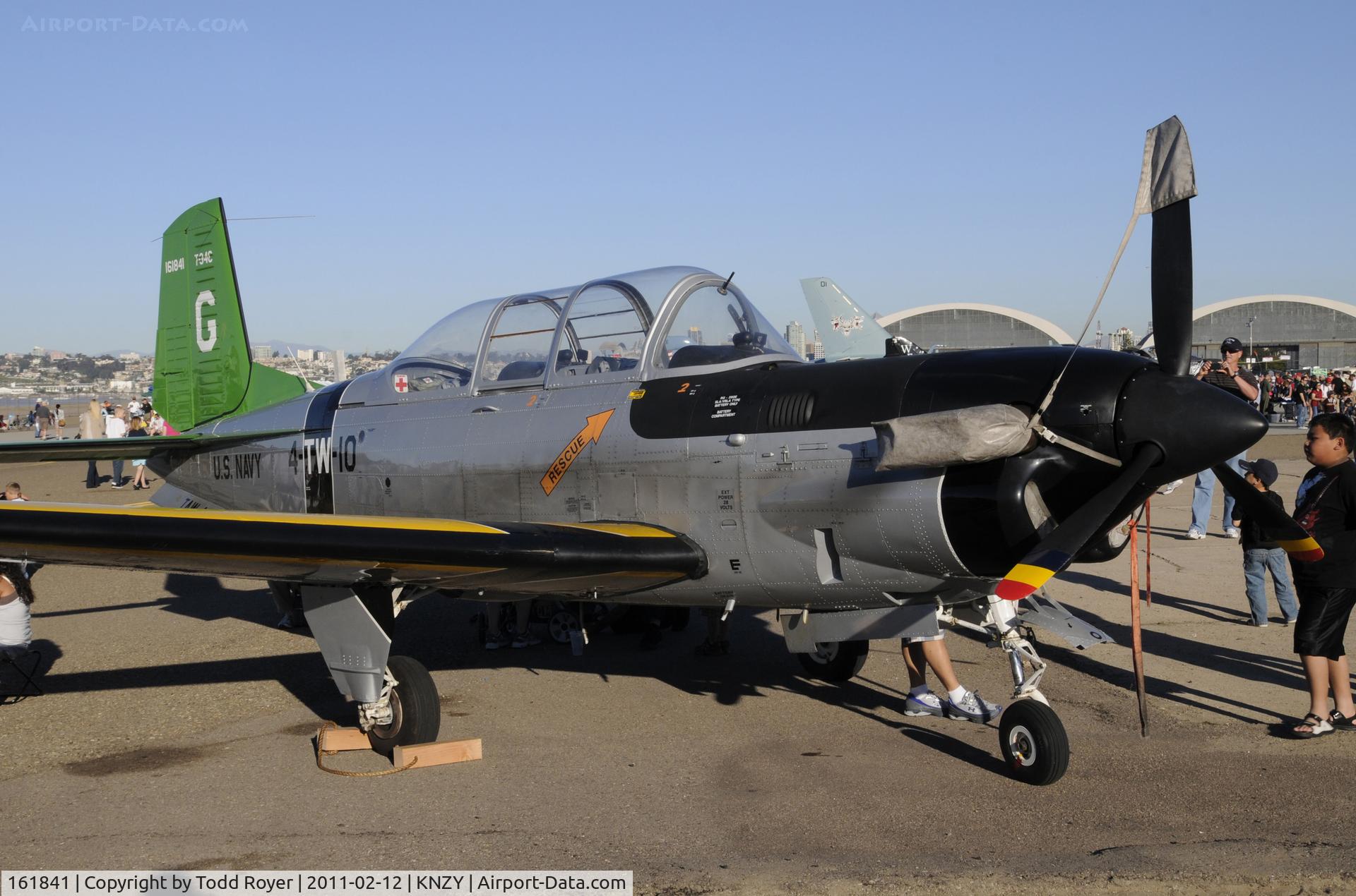 161841, Beech T-34C Turbo Mentor C/N GL-236, Special paint for the Centennial of Naval Aviation