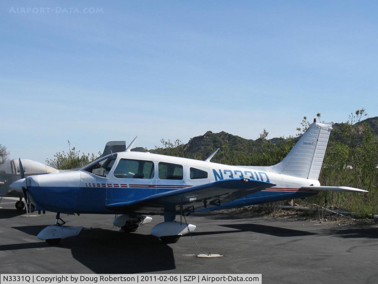 N3331Q, 1977 Piper PA-28-161 Warrior II C/N 28-7716148, 19787 Piper PA-28-161 WARRIOR II, Lycoming O-320-D3G 160 Hp