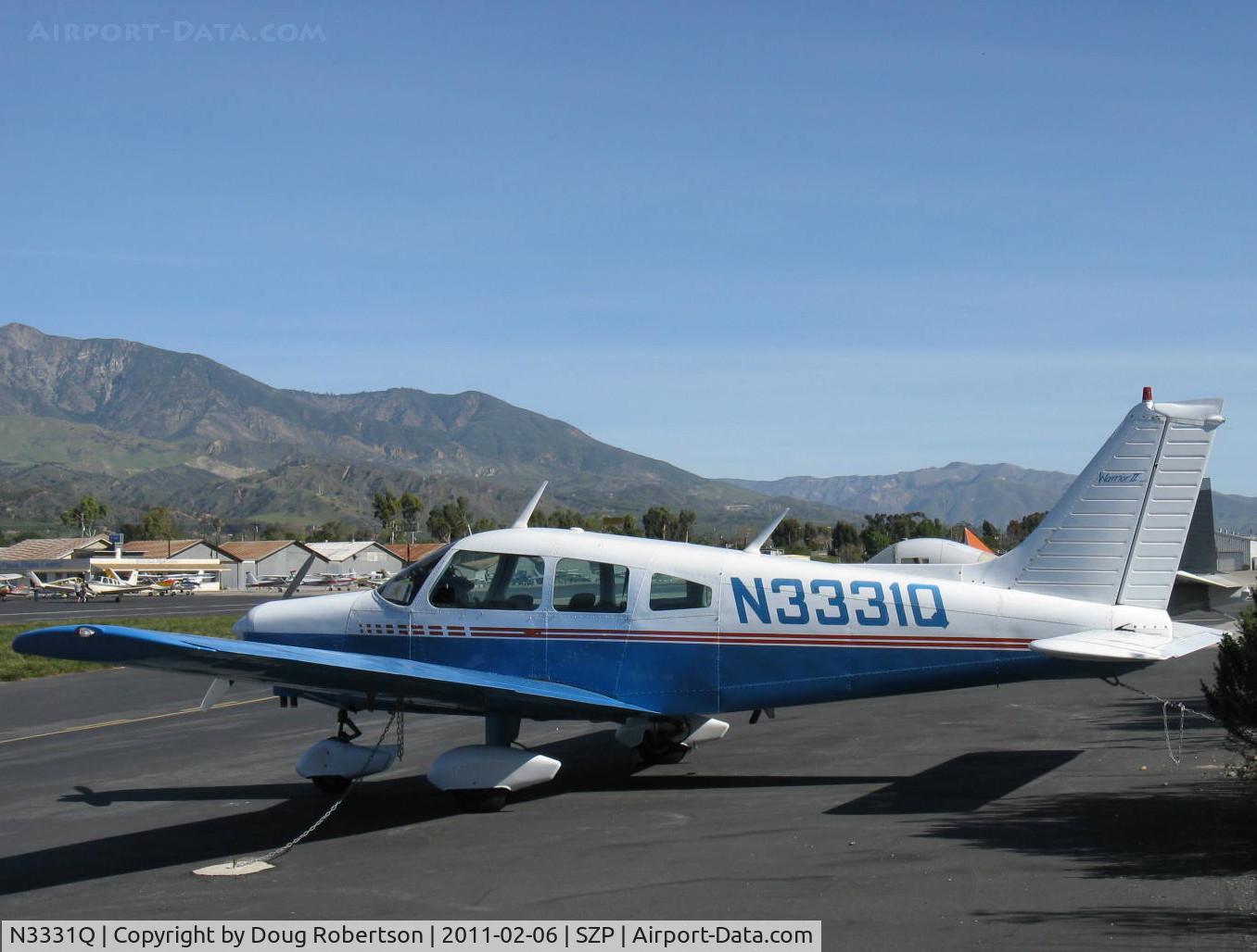 N3331Q, 1977 Piper PA-28-161 Warrior II C/N 28-7716148, 1977 Piper PA-28-161 WARRIOR II, Lycoming O-320-D3G 160 Hp