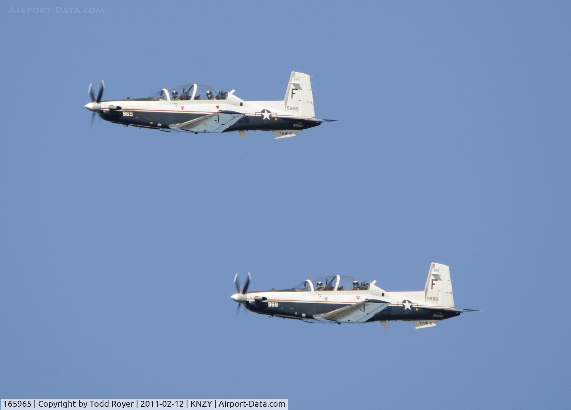165965, Raytheon T-6A Texan II C/N PT-108, Centennial of Naval Aviation