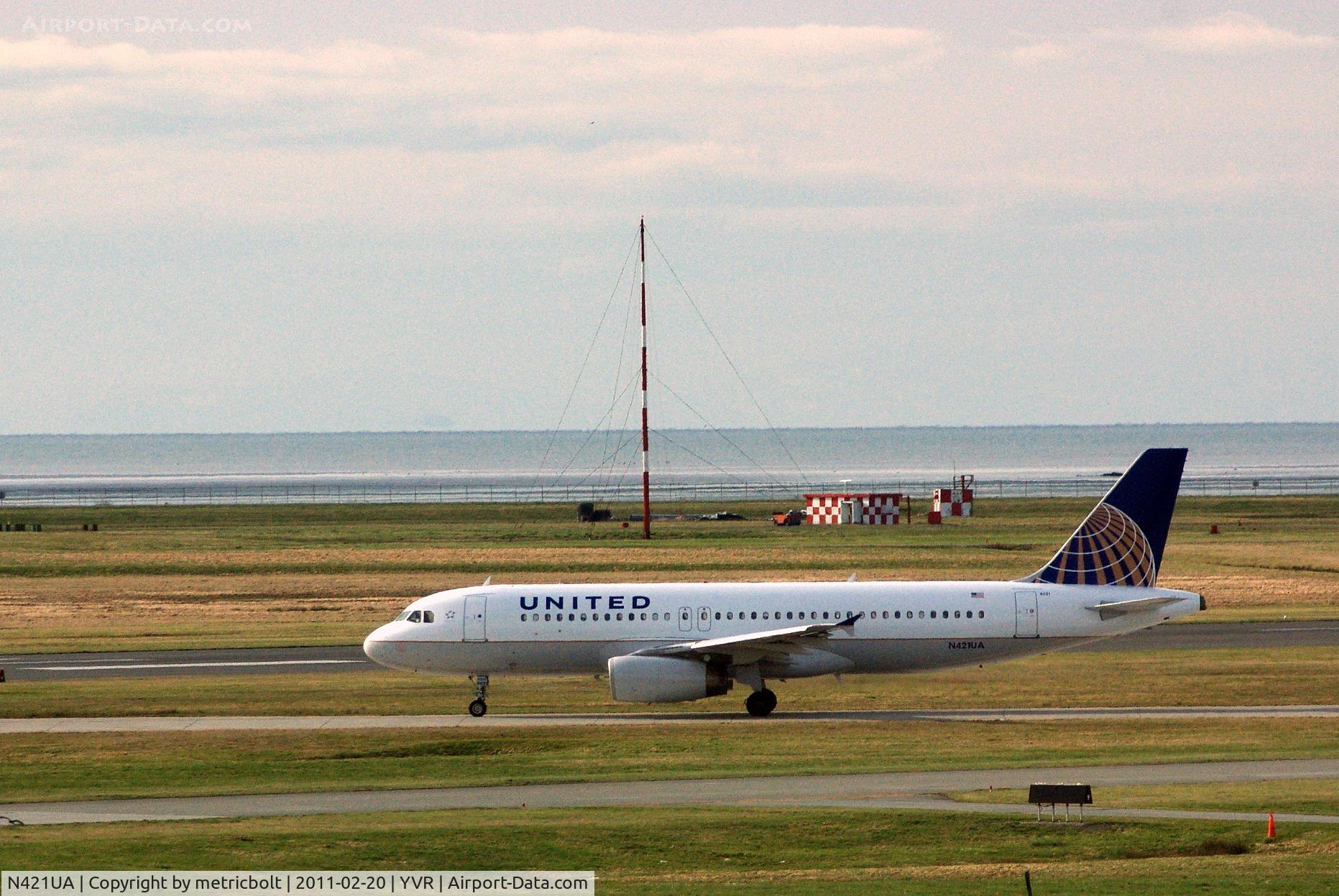 N421UA, 1994 Airbus A320-232 C/N 500, in its latest guise