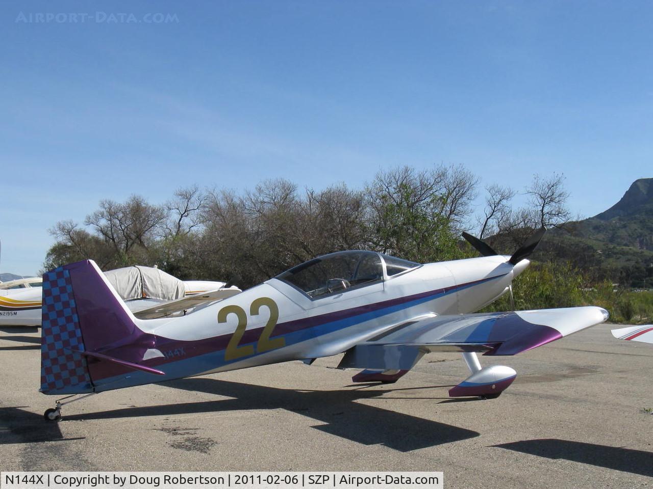 N144X, 2001 Harmon F-1 Rocket C/N JGN001, 2001 Nelson F-1 ROCKET, Lycoming IO-540 260+ Hp, Race #22