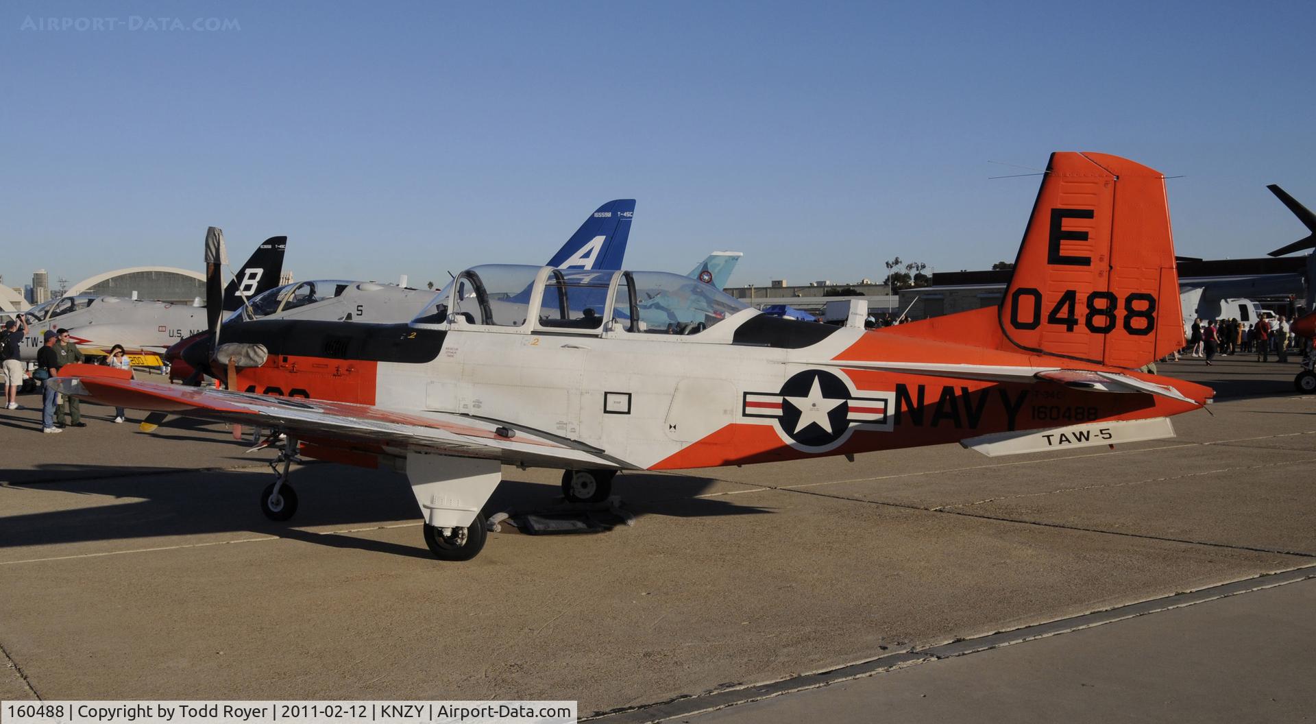 160488, Beech T-34C Turbo Mentor C/N GL-45, Centennial of Naval Aviation