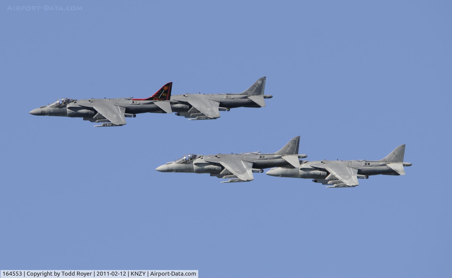 164553, McDonnell Douglas AV-8B+ Harrier II C/N 238, Centennial of Naval Aviation