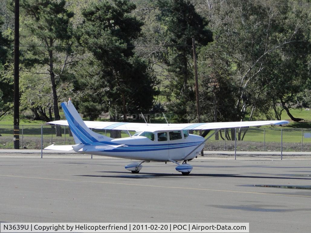 N3639U, 1963 Cessna 182F Skylane C/N 18255039, Taxiing to parking spot in transient parking