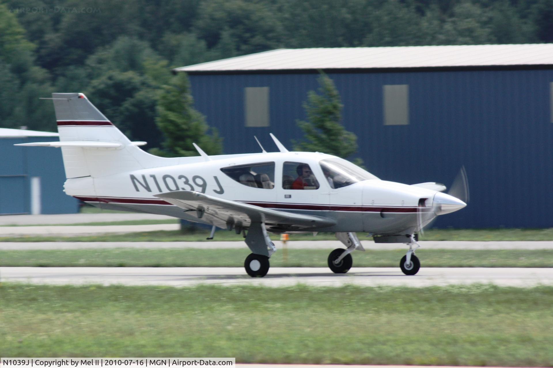 N1039J, 1973 Aero Commander 112 C/N 101, Landing RWY 28
