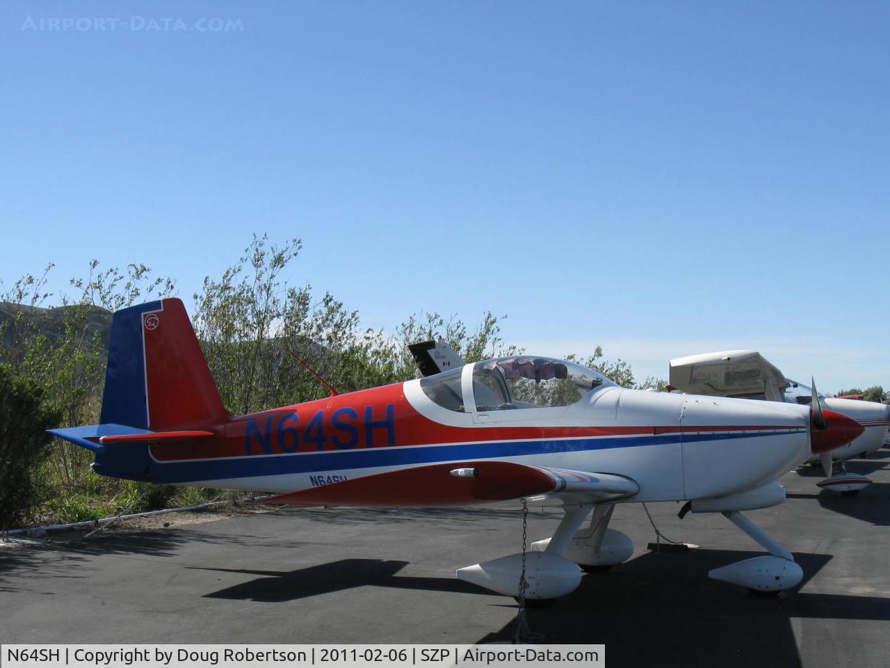N64SH, 2004 Vans RV-6A C/N 001 (N64SH), 2004 Hoang VAN's RV-6A, Lycoming O-360-A1A 180 Hp