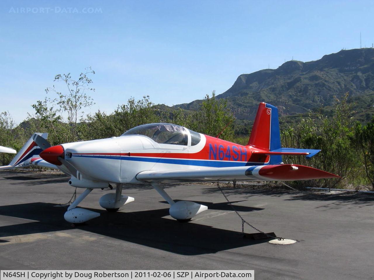 N64SH, 2004 Vans RV-6A C/N 001 (N64SH), 2004 Hoang VAN's RV-6A, Lycoming O-360-A1A 180 Hp