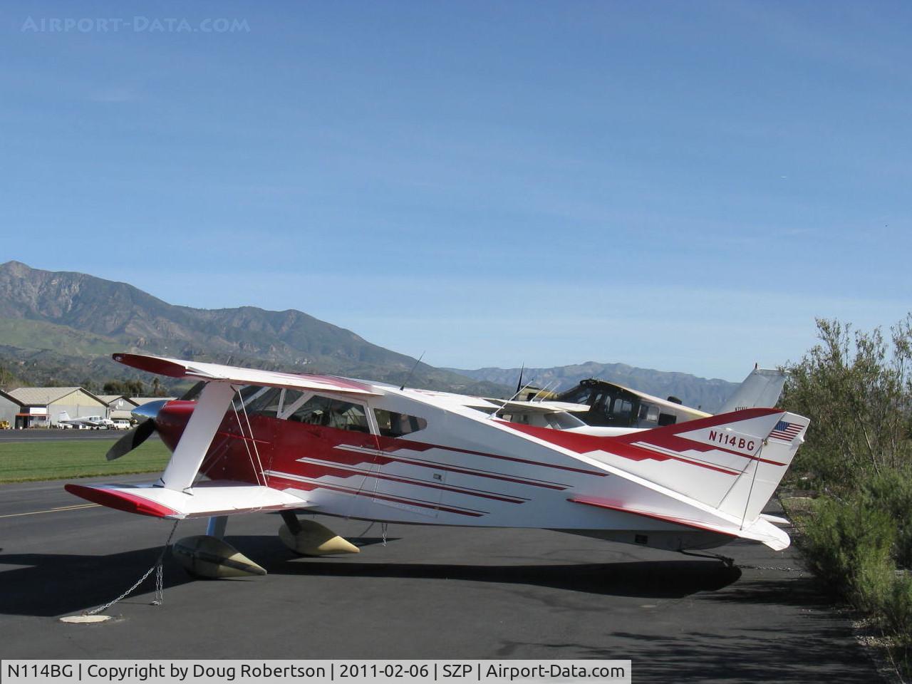 N114BG, 1987 Sorrell SNS-7 Hiperbipe C/N 216, 1987 Garrett SORRELL SNS-7 HIPERBIPE, Lycoming IO-360-B1E 180 Hp