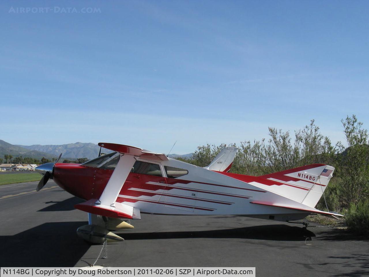 N114BG, 1987 Sorrell SNS-7 Hiperbipe C/N 216, 1987 Garrett SORRELL SNS-7 HIPERBIPE, Lycoming IO-360-B1E 180 Hp