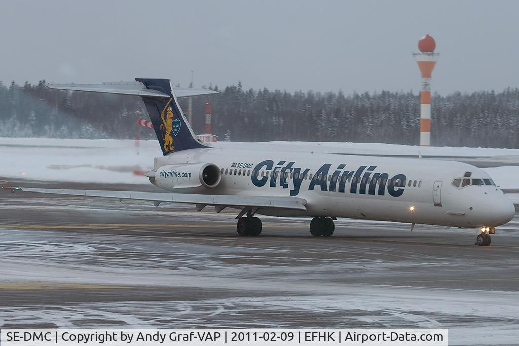 SE-DMC, 1992 McDonnell Douglas MD-87 (DC-9-87) C/N 53340, City Airline MD87