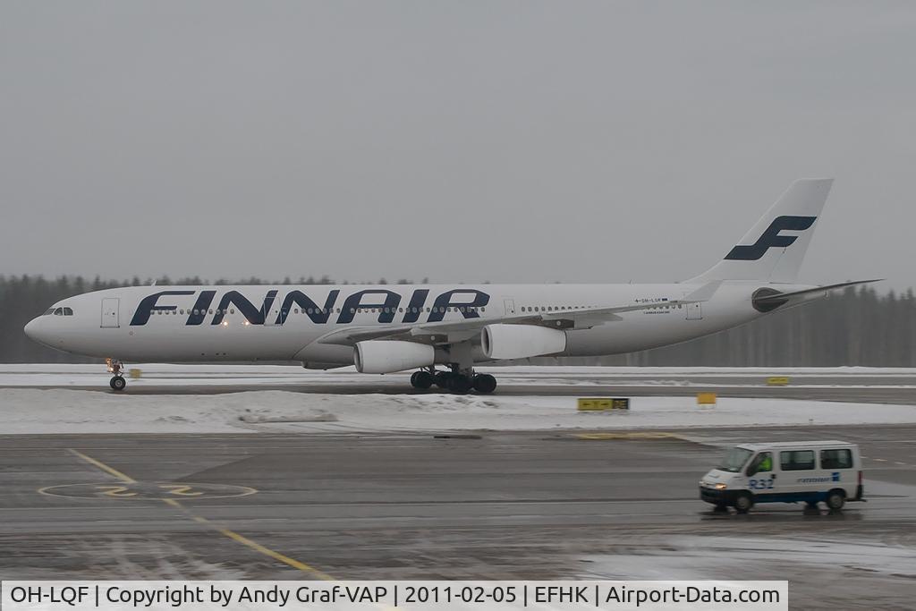 OH-LQF, 1997 Airbus A340-313X C/N 168, Finnair A340-300