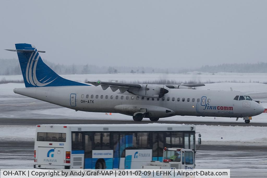 OH-ATK, 2009 ATR 72-212A C/N 848, Finncomm ATR72