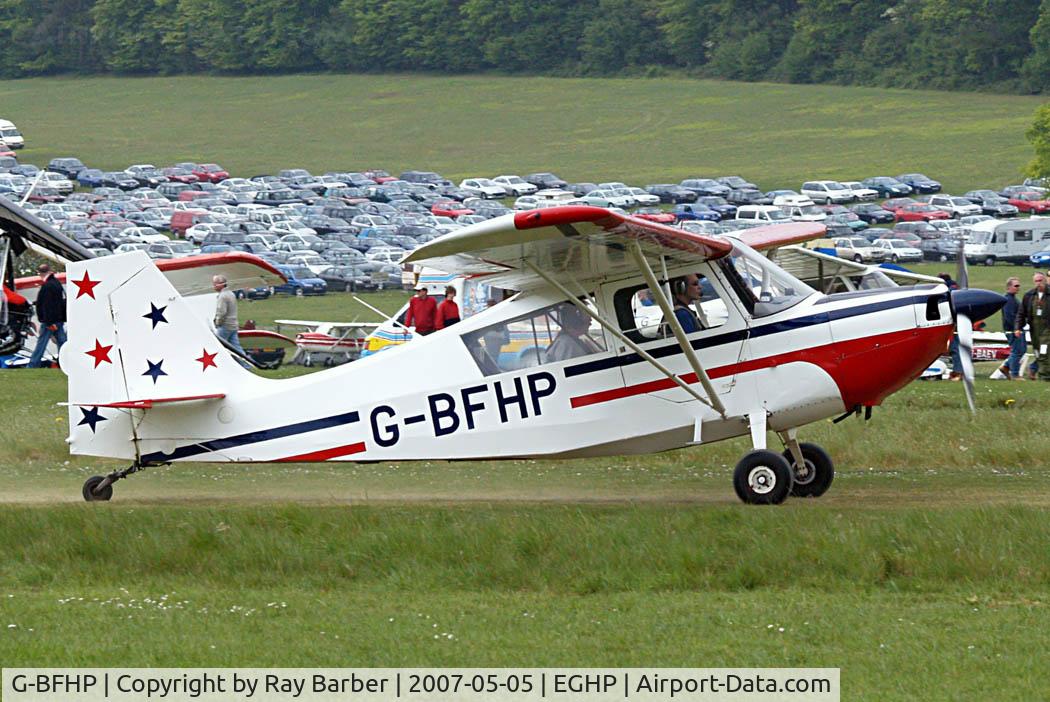 G-BFHP, 1967 Champion 7GCAA Citabria Citabria C/N 114, Bellanca 7GCAA Sky-Trac [114] Popham~G 05/05/2007.